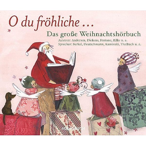 O du fröhliche - Das große Weihnachtshörbuch, 6 Audio-CDs, Diverse Interpreten