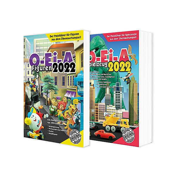 O-Ei-A 2er Bundle 2022 - O-Ei-A Figuren und O-Ei-A Spielzeug im Doppel mit 4,00 EUR Preisvorteil gegenüber Einzelkauf!, 2 Teile, André Feiler