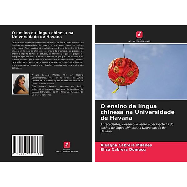 O ensino da língua chinesa na Universidade de Havana, Aleagna Cabrera Milanés, Elisa Cabrera Domecq