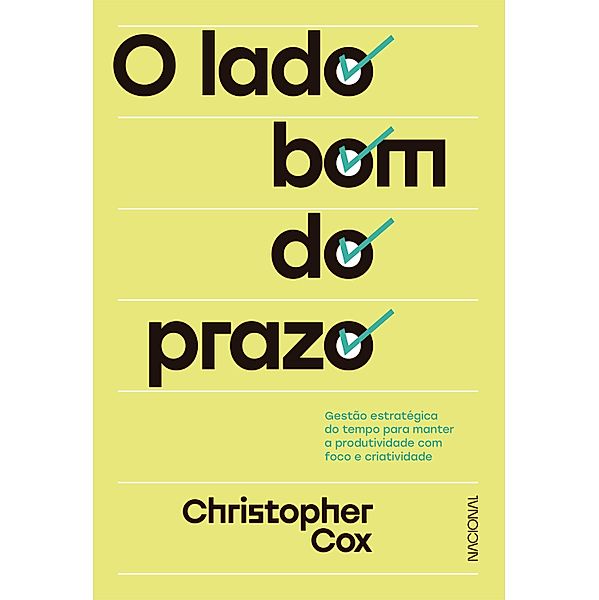 O lado bom do prazo, Christopher Cox