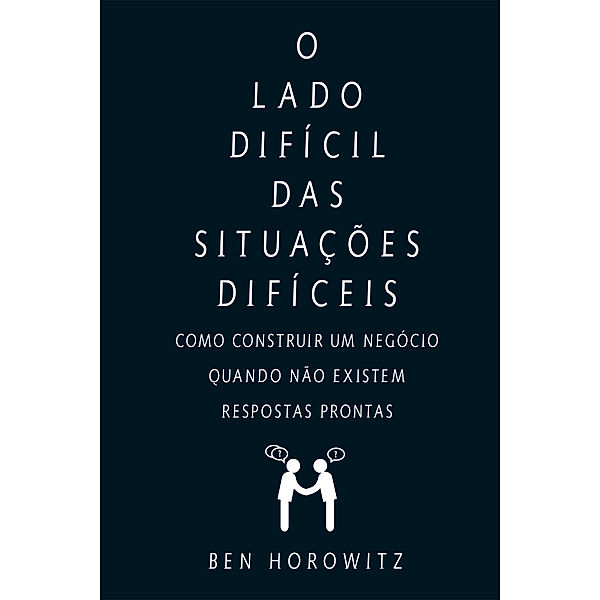 O lado difícil das situações difíceis, Ben Horowitz