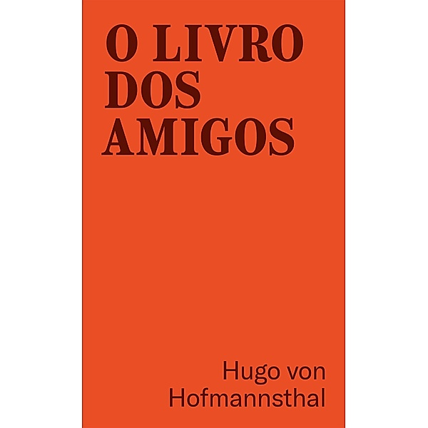 O livro dos amigos, Hugo von Hofmannsthal