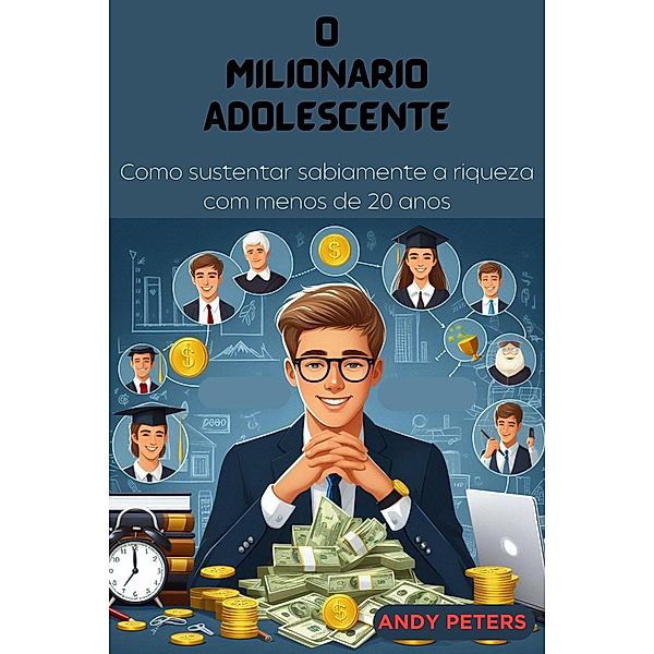 O Milionario Adolescente : Como sustentar sabiamente a riqueza com menos de 20 anos, Andy Peters