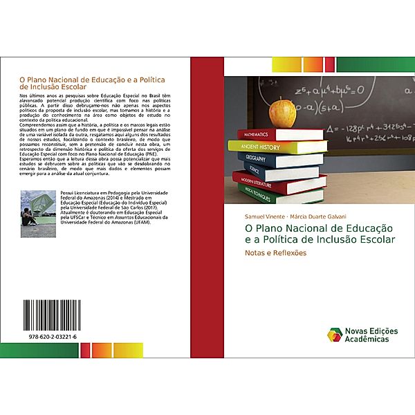 O Plano Nacional de Educação e a Política de Inclusão Escolar, Samuel Vinente, Márcia Duarte Galvani