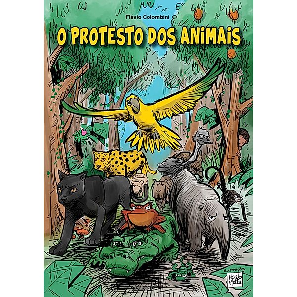 O protesto dos animais, Flávio Colombini