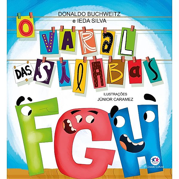 O varal das sílabas - F, G e H, Donaldo Buchweitz