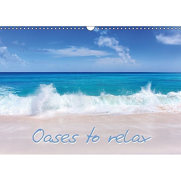 Oases to relax (Wall Calendar 2018 DIN A3 Landscape), Juergen Feuerer