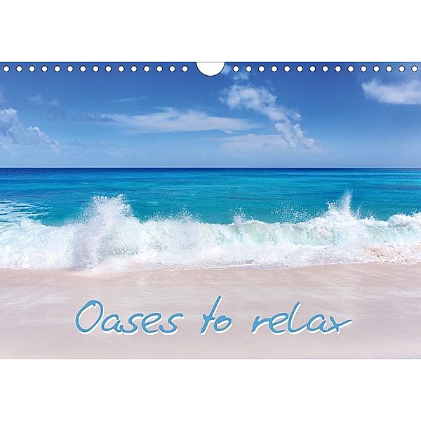 Oases to relax (Wall Calendar 2021 DIN A4 Landscape), Juergen Feuerer