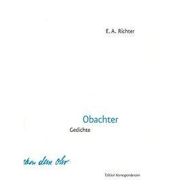 Obachter, E A Richter