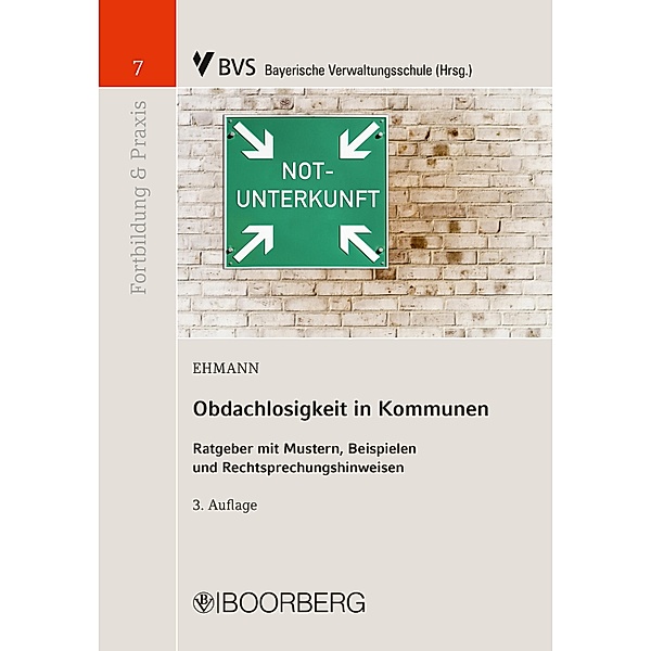 Obdachlosigkeit in Kommunen / Fortbildung & Praxis Bd.7, Eugen Ehmann