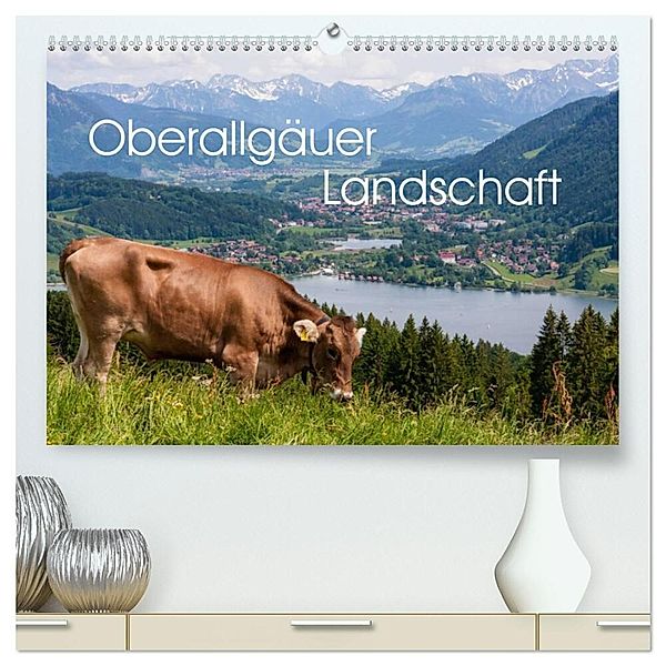 Oberallgäuer Landschaft (hochwertiger Premium Wandkalender 2024 DIN A2 quer), Kunstdruck in Hochglanz, Thomas Klinder