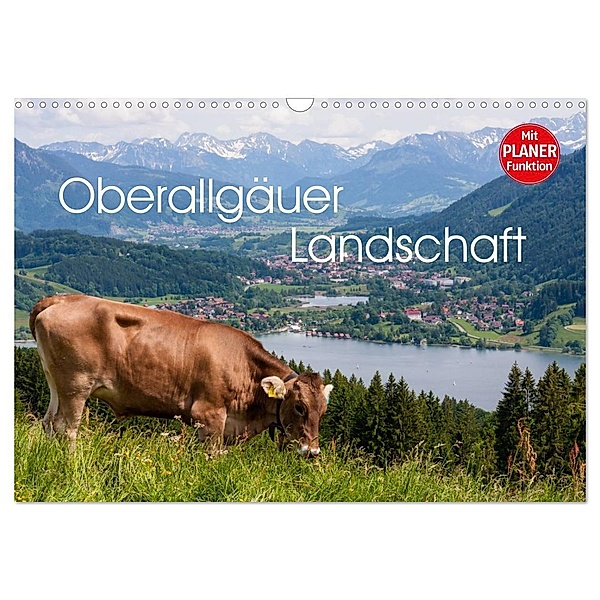Oberallgäuer Landschaft (Wandkalender 2024 DIN A3 quer), CALVENDO Monatskalender, Thomas Klinder