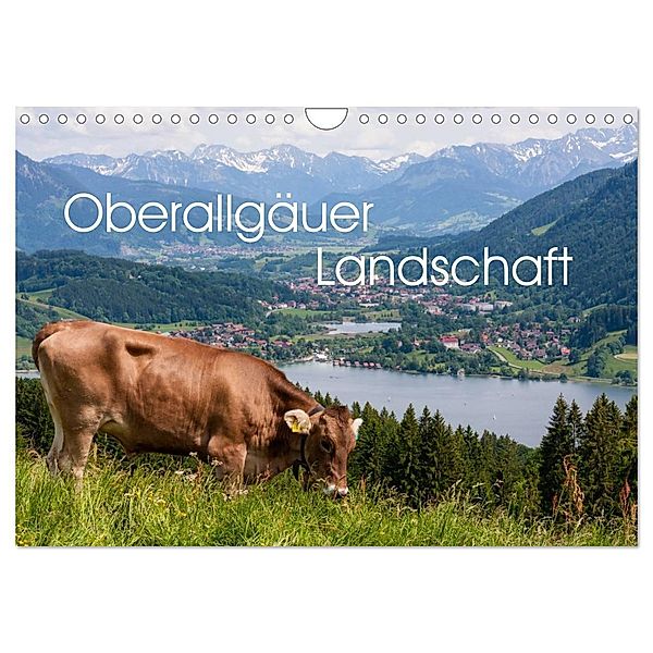 Oberallgäuer Landschaft (Wandkalender 2024 DIN A4 quer), CALVENDO Monatskalender, Thomas Klinder