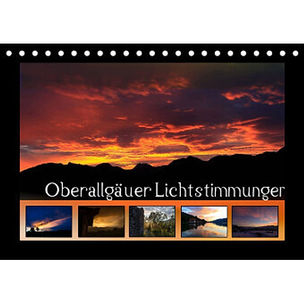 Oberallgäuer Lichtstimmungen (Tischkalender 2022 DIN A5 quer), Matthias Haberstock