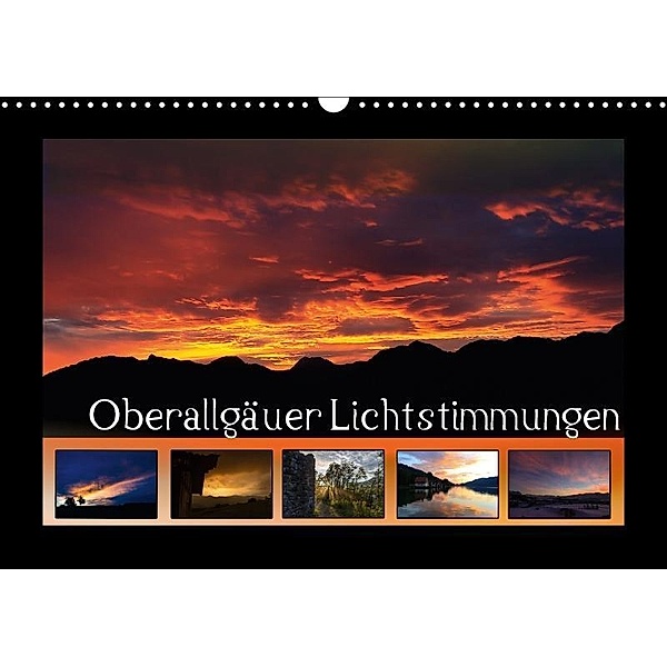Oberallgäuer Lichtstimmungen (Wandkalender 2017 DIN A3 quer), Matthias Haberstock