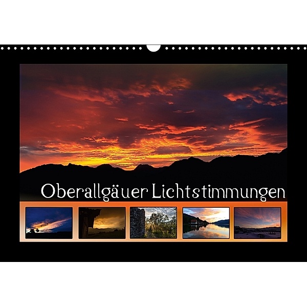 Oberallgäuer Lichtstimmungen (Wandkalender 2018 DIN A3 quer), Matthias Haberstock