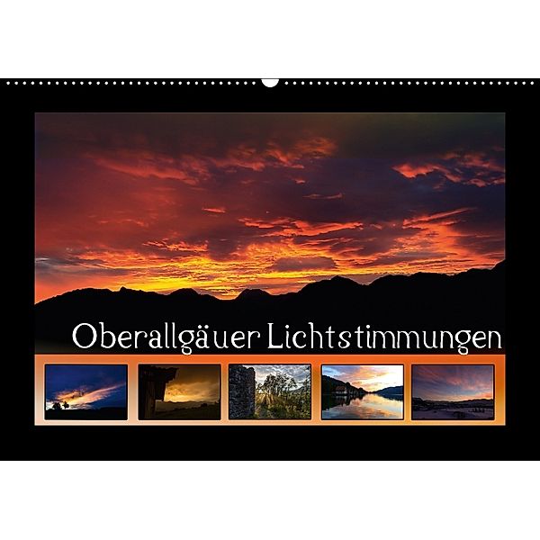 Oberallgäuer Lichtstimmungen (Wandkalender 2018 DIN A2 quer), Matthias Haberstock