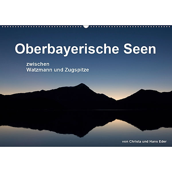 Oberbayerische Seen (Wandkalender 2020 DIN A2 quer), Christa Eder