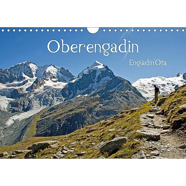 Oberengadin (Wandkalender 2021 DIN A4 quer), Gisela Braunleder