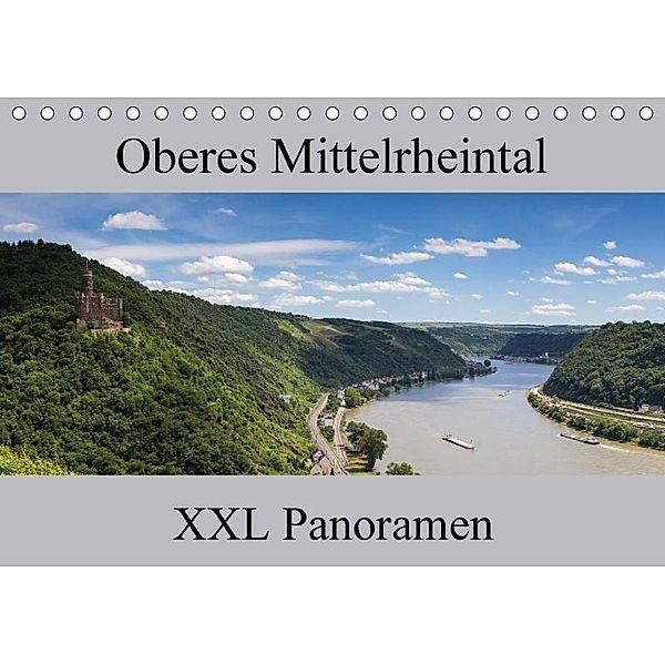 Oberes Mittelrheintal - XXL Panoramen (Tischkalender 2017 DIN A5 quer), Juergen Schonnop