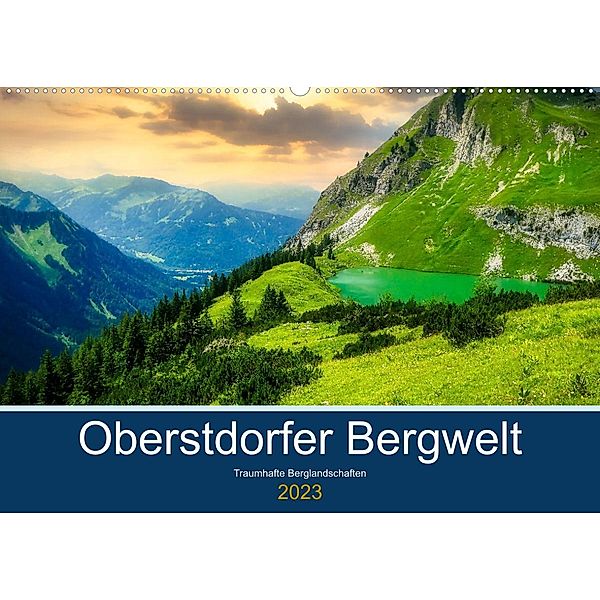 Oberstdorfer Bergwelt (Wandkalender 2023 DIN A2 quer), Thorsten Kleinfeld