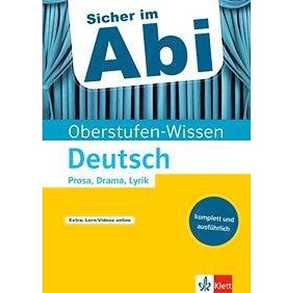 Oberstufen-Wissen Deutsch - Prosa, Drama, Lyrik
