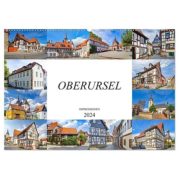 Oberursel Impressionen (Wandkalender 2024 DIN A2 quer), CALVENDO Monatskalender, Dirk Meutzner