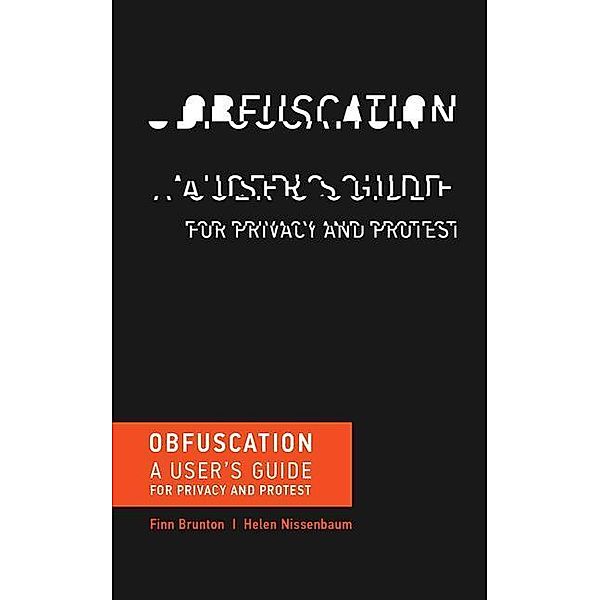 Obfuscation, Finn Brunton, Helen Nissenbaum