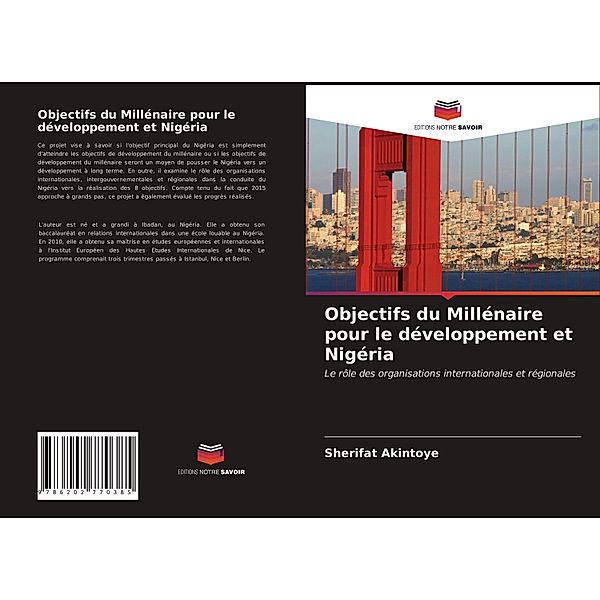 Objectifs du Millénaire pour le développement et Nigéria, Sherifat Akintoye