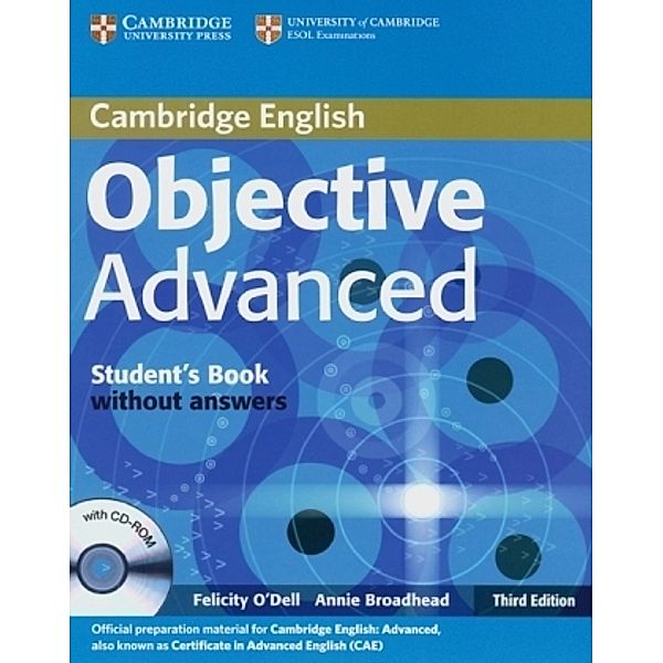 Objective Advanced Cambridge English: Student's Book (without answers), w. CD-ROM