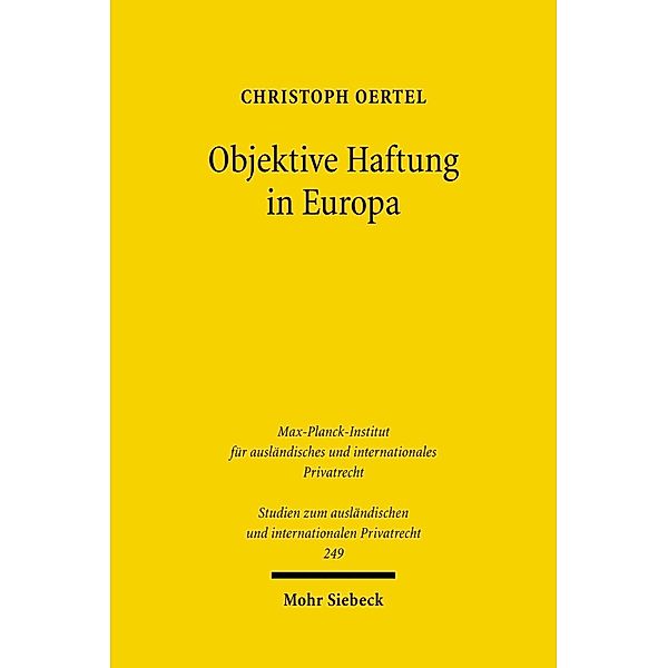 Objektive Haftung in Europa, Christoph Oertel