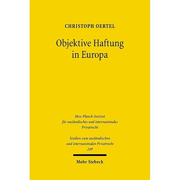 Objektive Haftung in Europa, Christoph Oertel