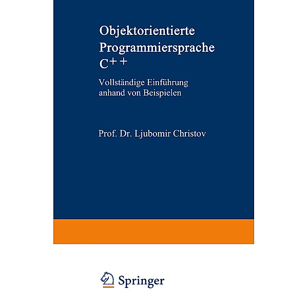 Objektorientierte Programmiersprache C++, Ljubomir Christov