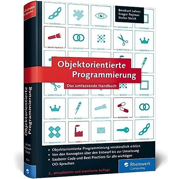 Objektorientierte Programmierung, Bernhard Lahres, Gregor Rayman, Stefan Strich