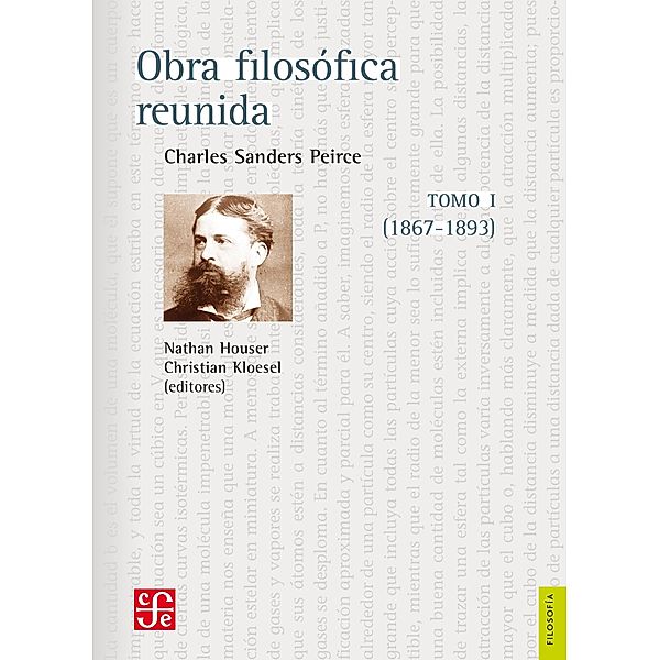 Obra filosófica reunida. Tomo I (1867-1893), Charles Sanders Peirce