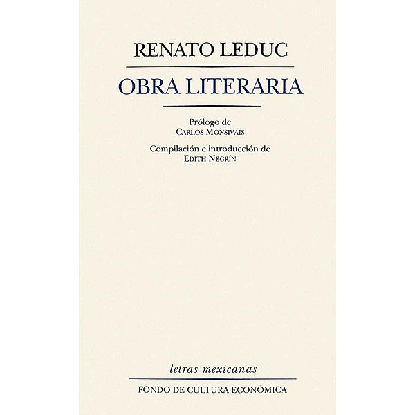 Obra literaria, Renato Leduc