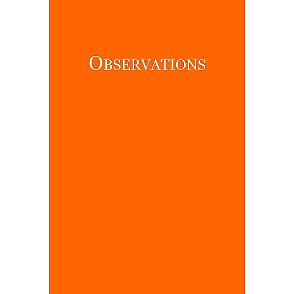 Observations, John Winthrop