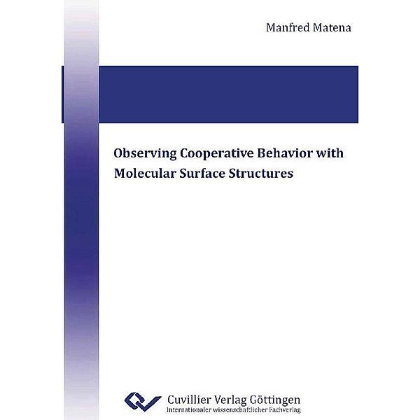 Observing Cooperative Behavior with Molecular Surface Structures