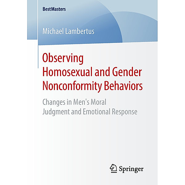 Observing Homosexual and Gender Nonconformity Behaviors, Michael Lambertus