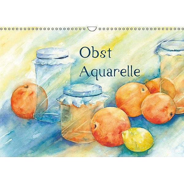 Obst Aquarelle (Wandkalender 2019 DIN A3 quer), Jitka Krause