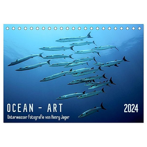 Ocean-Art / CH-Version (Tischkalender 2024 DIN A5 quer), CALVENDO Monatskalender, Henry Jager