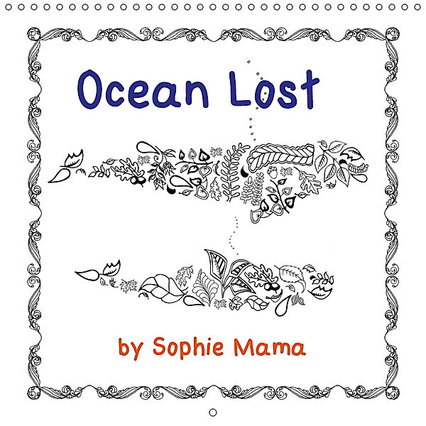 Ocean Lost by Sophie Mama (Wall Calendar 2019 300 × 300 mm Square), Mathias Bleckmann