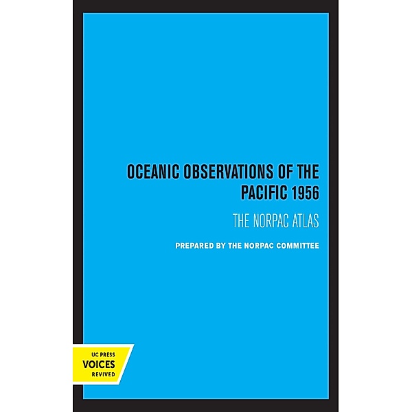 Oceanic Observations of the Pacific 1956, Scripps Institution of Oceanography