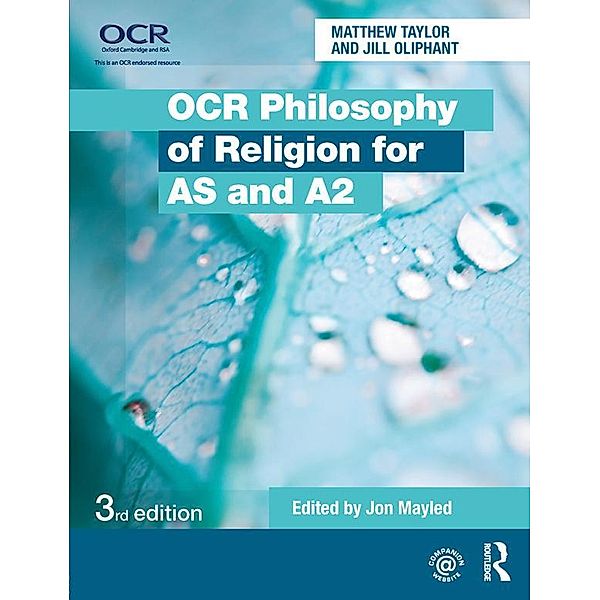 OCR Philosophy of Religion for AS and A2, Jill Oliphant, Matthew Taylor