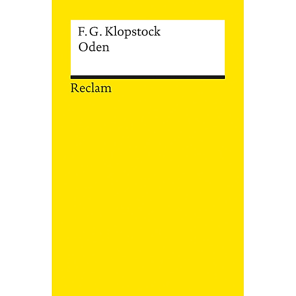 Oden, Friedrich Gottlieb Klopstock
