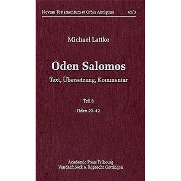 Oden 29-42, Michael Lattke