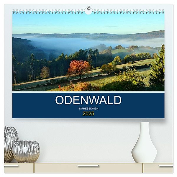 Odenwald - Impressionen (hochwertiger Premium Wandkalender 2025 DIN A2 quer), Kunstdruck in Hochglanz, Calvendo, Thomas Bartruff