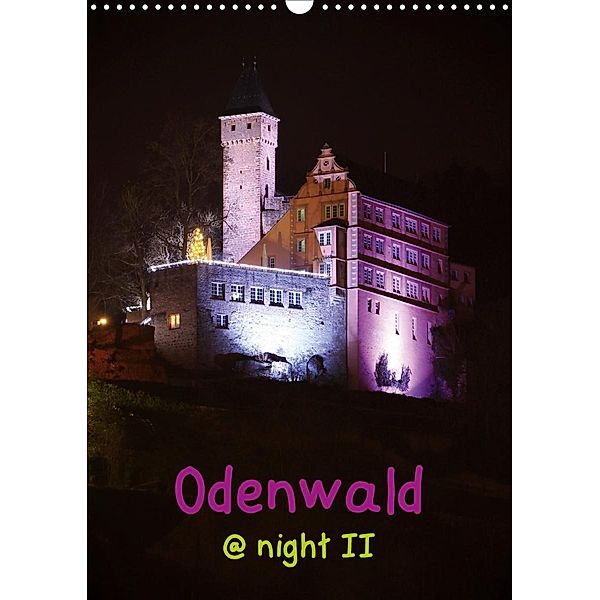 Odenwald @ night II (Wandkalender 2021 DIN A3 hoch), Gert Kropp