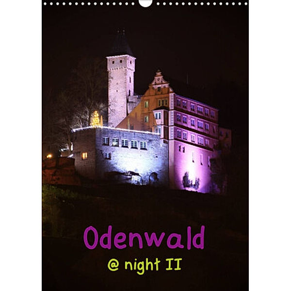 Odenwald @ night II (Wandkalender 2022 DIN A3 hoch), Gert Kropp