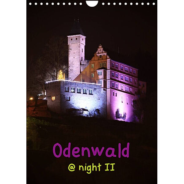 Odenwald @ night II (Wandkalender 2022 DIN A4 hoch), Gert Kropp